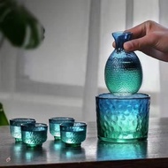 Japanese Style Sake Set High-end Sake Glass Japanese Style High-value Small Wine Glass Sake Jug Set 