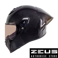 ZEUS HELMETS ZS-1900 FULL FACE HELMETS (CARBON HEXAGON)