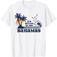 New It'S Better In The Bahamas Vintage 80S 70S Vacation T-Shirt