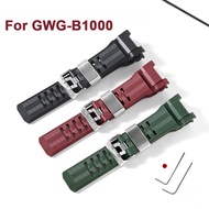 TPU Silicone Strap for Casio G-SHOCK Big Mud King 3rd 5713 GWG-B1000 Watch Band Men Replacement Spor