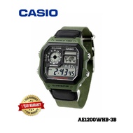 Casio Original AE-1200WHB-3B Sport Digital Unisex Watch AE1200WHB AE-1200WHB