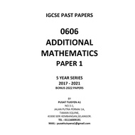IGCSE Past Year Papers Additional Mathematics 0606