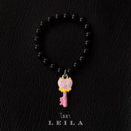 Leila Amulets กุญแจ ไขสตางค์ Baby Leila Collection (พร้อมกำไลหินฟรีตามรูป)