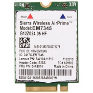 【Ready Stock&amp;COD】Network Card EM7345 4G LTE WWAN Card Module for Thinkpad X250 X1C W550 T450 X240 T440 Support for LTE/HSPA+ /EMEA