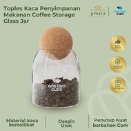 Borosilicate Glass Jar Food Storage Coffee Storage Glass Jar 500Ml 800Ml 1200Ml