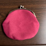 * Kiss Lock Pouch Japanese Style Small Item Holder Pink
