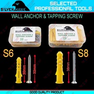 Anchor Bolt (SET) Wall screw Wall anchor Nylon Wall anchor YELLOW
