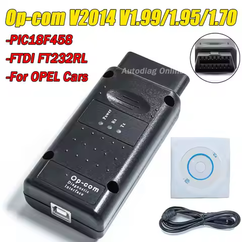 OBD2 Scanner Opcom V2014 V1.99/1.95/1.70 For Opel Flash Firmware Update OBD2 Diagnostic Scanner With