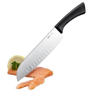 GEFU Santoku Knife SENSO มีดเชฟซันโตกุ รุ่น 13890 (Stainless/Black)