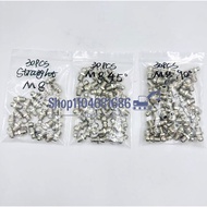30pcs Stainless Steel Grease Nipple SS201 SS304 Metric External Thread Straight Elbow Type Grease Ni