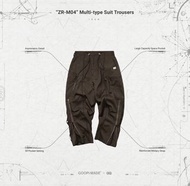 Goopi “ZR-M04” Multi-type Suit Trousers - Iron