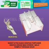 8 PIN MALE STARTER POWER CABLE SOCKET-CONNECTOR-SOCKET–SOCKET-CABLE SOCKET-CABLE SOCKET-CONNECTOR-SO