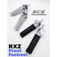 Footrest Step Front Yamaha RXZ Alloy / Aluminum Rubber Tapak Kaki Motor Accessories Motor Modificati