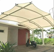 kanopi membrane, canopy kain, awning gulung