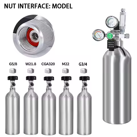 AC100-240V Aquarium CO2 regulator Solenoid valve Bubble meter CO2 reaction control Fish tank CO2 pre