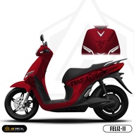 Tem Feliz S Mẫu Project | FELIZ-11 | Team Decal Rời Hình Dán Xe Máy Điện Vinfast Chống Nước Bền Màu
