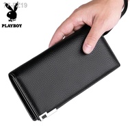 ✘♨№[Playboy] Dompet panjang dompet lelaki fesyen lelaki dompet beg cengkam berzip klac dompet panjang lelaki mewah