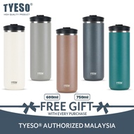 TYESO Vacuum Insulated Tumbler With Tea Coffee Filter Hot And Cold (600ml/750ml) TS-01029/TS-01030