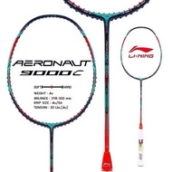 Li-Ning Badminton Racket AERONAUT 9000C /9000i With Grip + Bag Thai Warranty 6