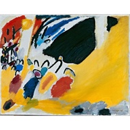 Berkin Arts Wassily Kandinsky Giclee Canvas Print Paintings Poster Reproduction Impression III