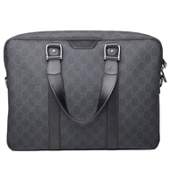 mens sling bag♤✣[9.5 New] Gucci GUCCI Fashion Casual Men s Bag Handbag Briefcase With Shoulder Strap
