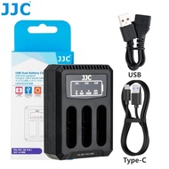 JJC Camera Battery Charger for DB-110 DB110 LI-92B LI-90B LI92B LI90B of Ricoh GR IIIx GR III GR3x G
