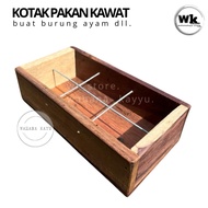 Wire feed box for pigeons, lovebirds, colony (wire box)