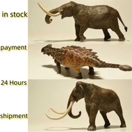 New 3 Fc Eofauna Mastodon Ankylosaurus Mammut Mammonteus M. Columbi Elephant Toy Fig Model