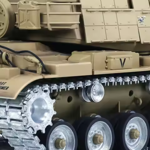 1/16 TD RC Battle Tank M60A1 ERA USA Radio Control Tanks Model Metal Wheel Track Road Wheel Idier Ve