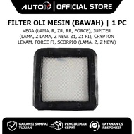 MESIN Lower Oil Filter Vega R New ZR RR Force & Lexam & Crypton & Scorpio Z & Jupiter Z Lama Z1FI Cl