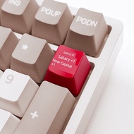 keycaps custom keycaps ESC Salary Worker Red Translucent Unique Keycap