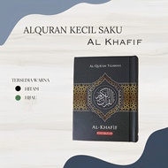 Alquran Kecil / Alquran Saku Mini Al Khafif A7 quran Tilawah Mini Trav