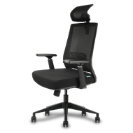 BEWELL เก้าอี้เพื่อสุขภาพ Glory สีดำ