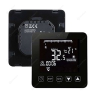LCD Screen Temperature Regulator Heating Thermostat (Water+Gas Boiler Black
