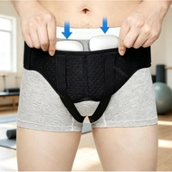 1PCS Hernia Belts,Adjustable Inguinal Hernia Support Belt for Men & Women with 2 Compression Pads，He