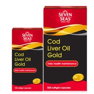 SEVEN SEAS Cod Liver Oil Gold 500's + 100's
