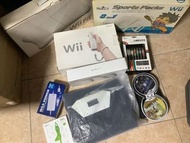 Wii 2 人組full set +wii fit +加贈全新端子線與電源線