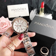 Pandora นาฬิกาข้อมือโครโนกราฟ กันน้ำ สําหรับผู้หญิง