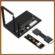 [chasoedivine.] F9G-F9934-F4C-BK7 EGPU OCuLink GPU Dock M.2 NVMe to Oculink Adapter with Oculink Cab