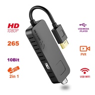 2025 DVB-T2 DVB C H.265 Penala TV 1080p HD Digital Terrestrial TV Baharu U3mini Penyahkod TV Itali P
