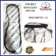 『WM』TOYOTA VIOS NSP151 FAN BELT 90916-T2047 6PK1146