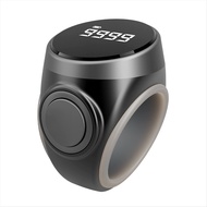 (LAWC) Smart Tally Counter Digital Electronic Finger Ring Tally Counter Muslims Ring Prayer Time Rem