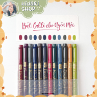 Bộ 12 Bút Guangna Sign Pen Luyện Viết Calligraphy Cho Người Mới Tập - Hidari