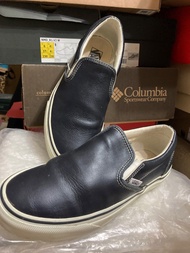 Vans Slip-On Leather Navy