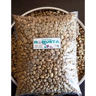 READY! Biji Kopi mentah / greenbean Robusta asli lereng Semeru 1Kg