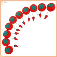 🧂 10Pcs Red Tomato Pin Cushions Cotton DIY Sewing Needle Organizer for Storage and Handcraft