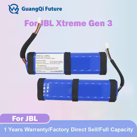 5200mAh 7.4V Battery For JBL Xtreme 3/Xtreme3/Xtreme Gen 3 Replacement Wireless Bluetooth Speaker Ba