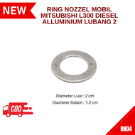Ring Nozzel M L300 DIESEL Allumunium 2 Lubang Nozzel Ring Mitsubishi L300 Diesel Warna Allumunium 2 