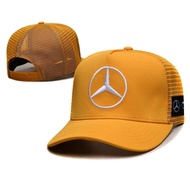 F1 Mercedes AMG Racing Hat Car Baseball Cap Duck Tongue Curved Edge Hat Summer Sports Leisure Sunscr