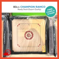 83cm RAMCO Classic Carrom Board Set FREE Carrom Men • Solid Wood Papan Karom Buah Carrom Coins Quali